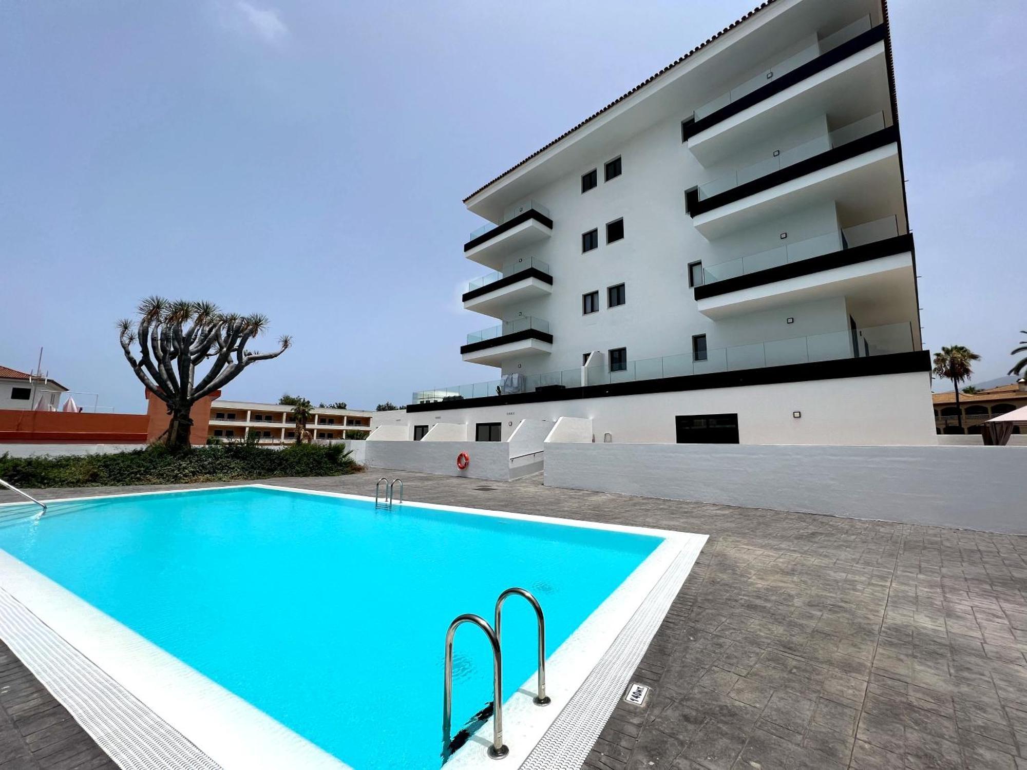 Lujoso Apartamento Completo, Piscina, Terraza Con Vistas Al Teide Пуэрто-де-ла-Крус Экстерьер фото